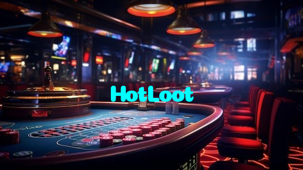 HotLoot casino presented on mobile device in Pakistan with slots and live games